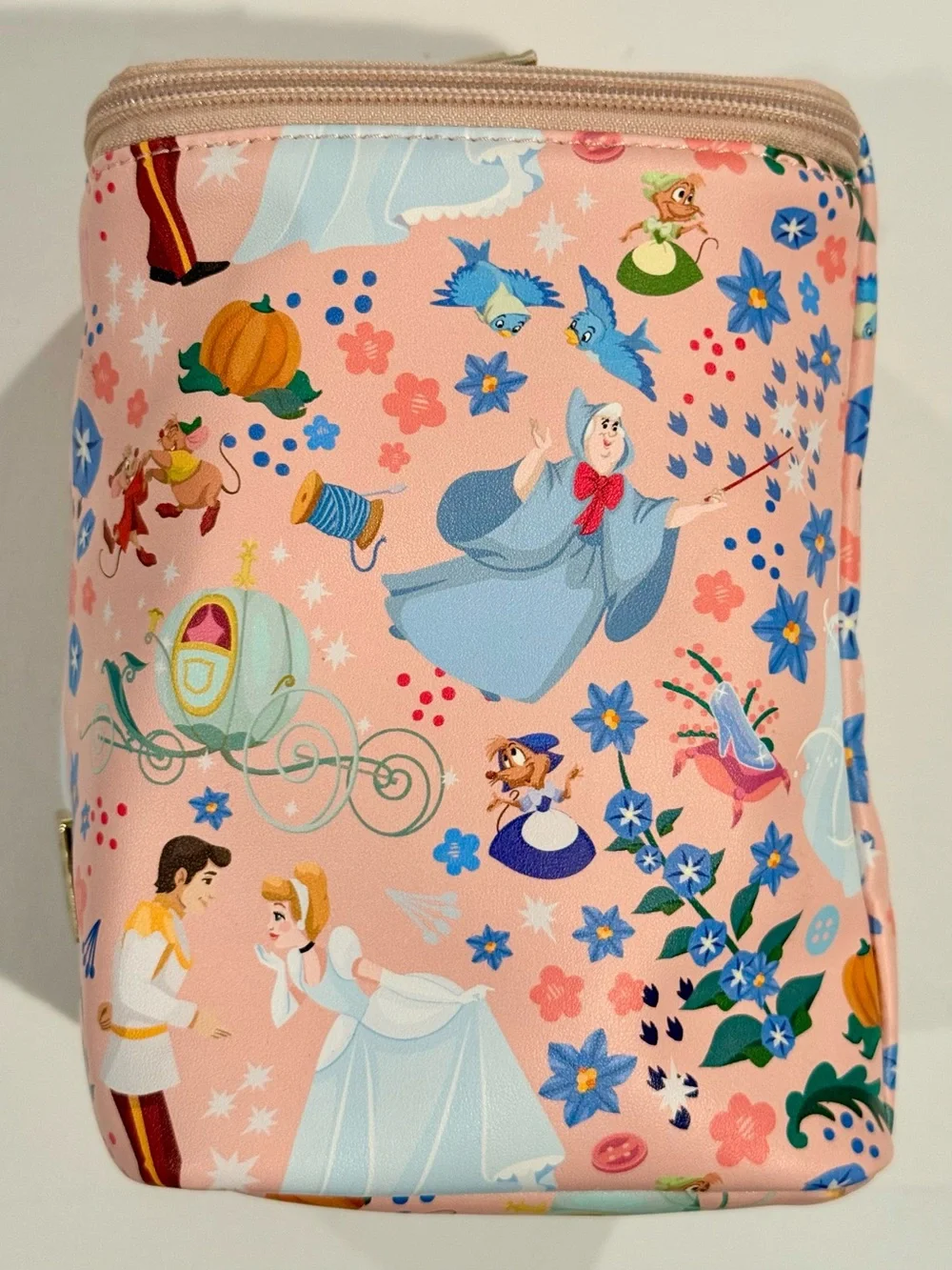 New Petunia Pickle Bottom Baby Bottle Cooler Bag Cinderella Pink Pixel Plus